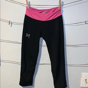 Girl’s Black & Pink Leggings.
